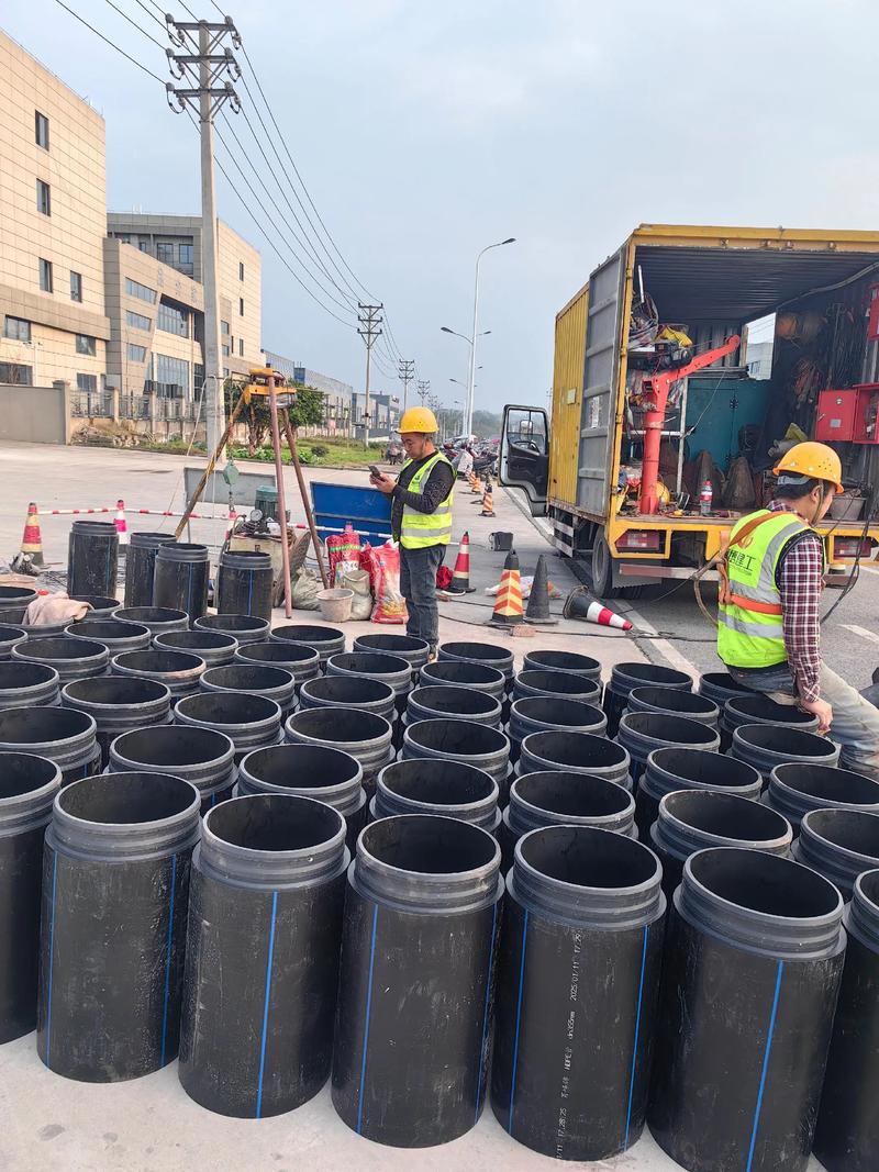 白云矿区管道短管置换