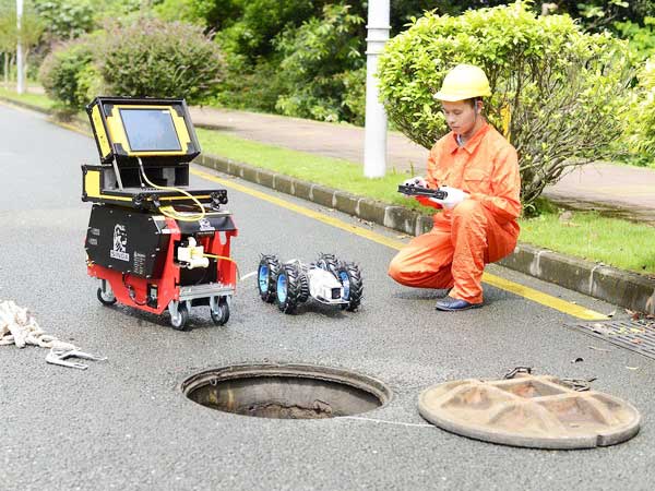 白云矿区管道机器人检测