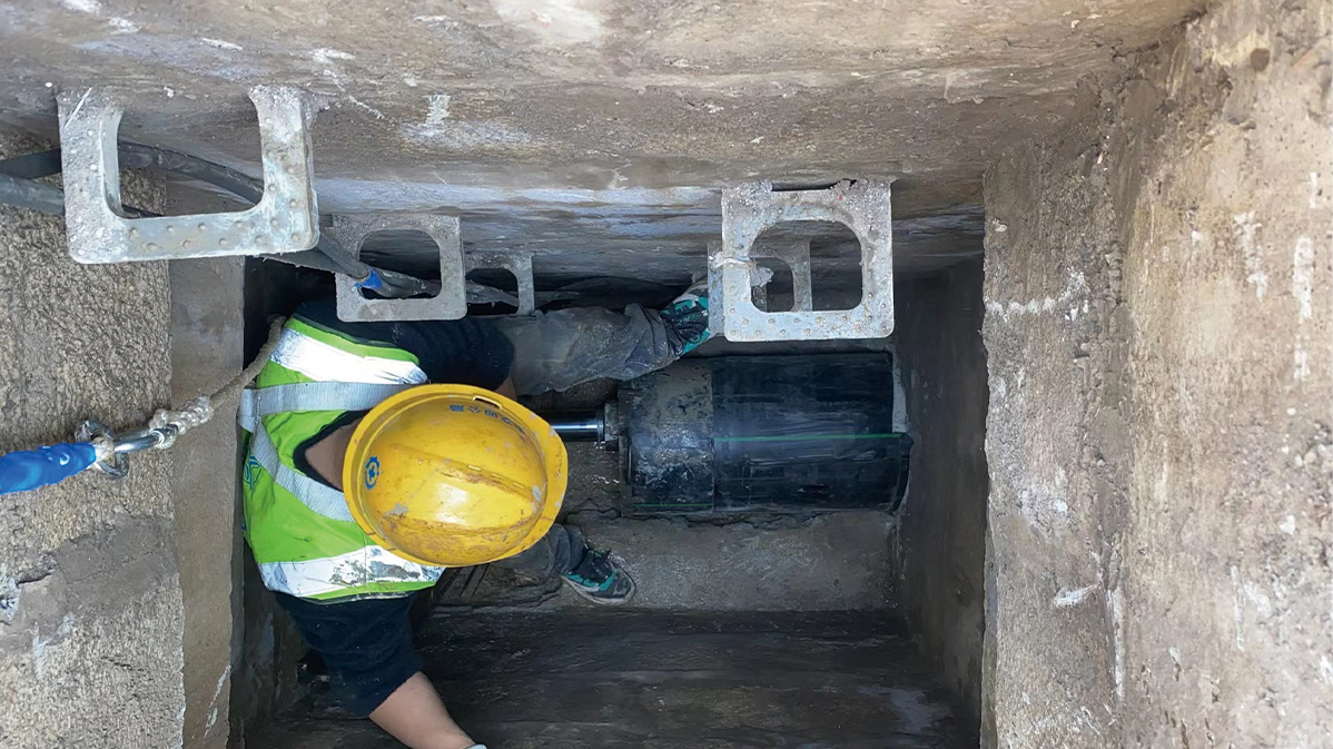 白云矿区HDPE短管内衬法